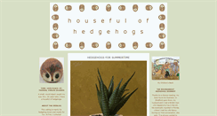 Desktop Screenshot of housefulofhedgehogs.typepad.com