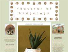 Tablet Screenshot of housefulofhedgehogs.typepad.com