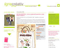 Tablet Screenshot of ligne-creativ.typepad.com