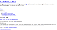 Desktop Screenshot of interfaithdialogueatlanta.typepad.com