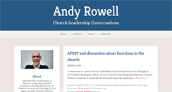 Desktop Screenshot of andyrowell.typepad.com