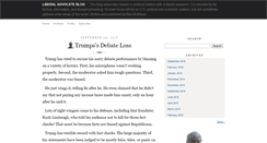 Desktop Screenshot of liberaladvocate.typepad.com