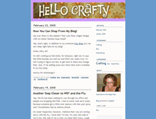 Tablet Screenshot of hellocrafty.typepad.com