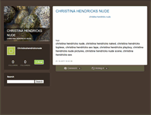 Tablet Screenshot of christinahendricksnude1.typepad.com
