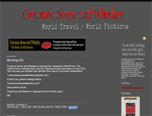 Tablet Screenshot of commonsenseandwhiskey.typepad.com
