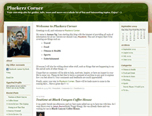 Tablet Screenshot of pluckerzcorner.typepad.com