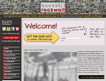 Tablet Screenshot of crossfitrockwall.typepad.com