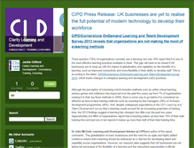 Tablet Screenshot of claritylearning.typepad.co.uk
