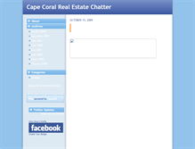 Tablet Screenshot of capecoral.typepad.com