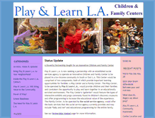 Tablet Screenshot of playlearnla.typepad.com