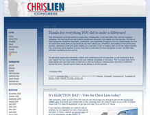 Tablet Screenshot of chrislienforcongress.typepad.com