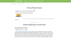Desktop Screenshot of citizenpatriots.typepad.com