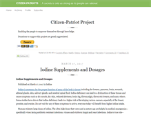 Tablet Screenshot of citizenpatriots.typepad.com