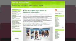 Desktop Screenshot of digitalrecruiting.typepad.co.uk
