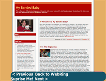 Tablet Screenshot of mybandedbaby.typepad.com