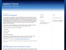 Tablet Screenshot of agelessforever.typepad.com