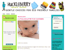 Tablet Screenshot of huckleberrybaby.typepad.com