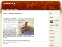Tablet Screenshot of healthylifes.typepad.com