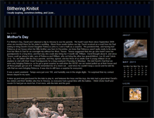 Tablet Screenshot of blitheringknitiot.typepad.com