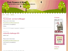 Tablet Screenshot of pinkflowersandbling.typepad.com