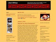 Tablet Screenshot of africaaction.typepad.com