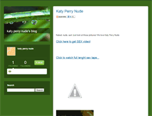 Tablet Screenshot of katyperrynudekickingofthebucket.typepad.com
