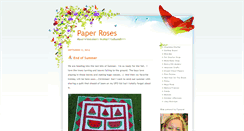 Desktop Screenshot of paperroses.typepad.com
