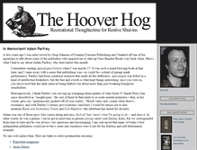 Tablet Screenshot of hooverhog.typepad.com