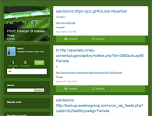 Tablet Screenshot of pout.typepad.com