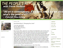 Tablet Screenshot of peoplesrepulicofart.typepad.com