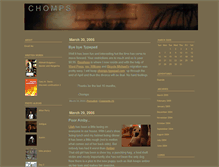 Tablet Screenshot of chomps.typepad.com