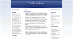 Desktop Screenshot of hockeyrabbi.typepad.com