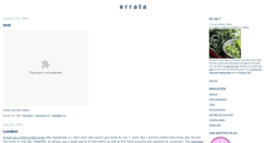 Desktop Screenshot of errata.typepad.com