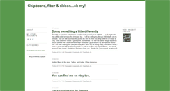 Desktop Screenshot of fiberandribbon.typepad.com