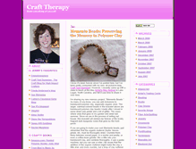 Tablet Screenshot of crafttherapy.typepad.com