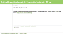 Tablet Screenshot of humanitarianismafrica.typepad.com