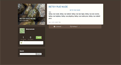 Desktop Screenshot of betsyruenude.typepad.com