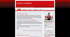 Desktop Screenshot of chronictriathlete.typepad.com