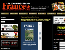 Tablet Screenshot of flavoursfromfrance.typepad.com