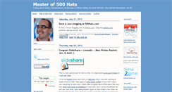 Desktop Screenshot of 500hats.typepad.com