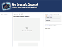 Tablet Screenshot of legendsandmasters.typepad.com