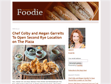 Tablet Screenshot of jv-foodie.typepad.com