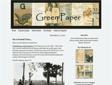 Tablet Screenshot of greenpaper.typepad.com