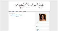 Desktop Screenshot of angiescreativespot.typepad.com