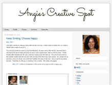 Tablet Screenshot of angiescreativespot.typepad.com