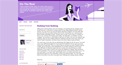Desktop Screenshot of on-the-real.typepad.com