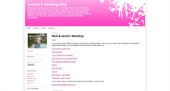 Desktop Screenshot of jennickwedding.typepad.com