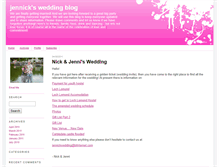 Tablet Screenshot of jennickwedding.typepad.com