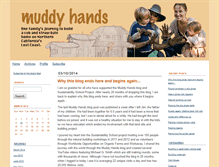 Tablet Screenshot of muddyhands.typepad.com