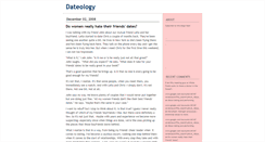 Desktop Screenshot of dateology.typepad.com